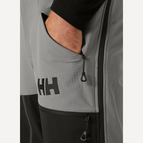 Брюки HH Man Odin Backcountry Softshell Bib Pants (; S; Concrete)